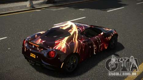 Alfa Romeo 4C Niroku S8 para GTA 4