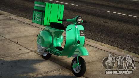 Vespa GrabFood Style para GTA San Andreas