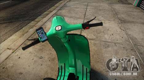 Vespa GrabFood Style para GTA San Andreas