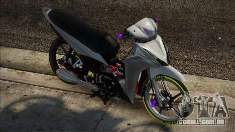 Honda Wave S 110 Enfierrada para GTA San Andreas