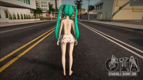 Hatsune Miku Polka Dot Bikini v2 para GTA San Andreas