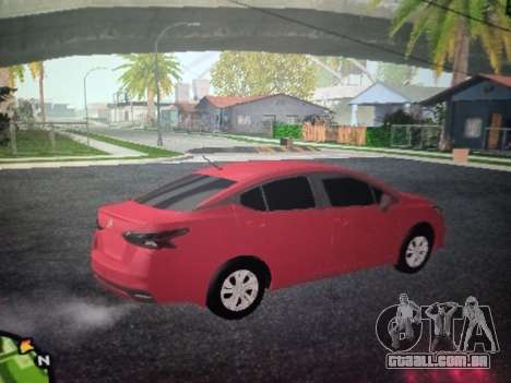 Nissan ensolarado (Versa) para GTA San Andreas