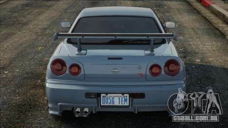 2002 Nissan Skyline GT-R Vspec II (BNR34) para GTA San Andreas