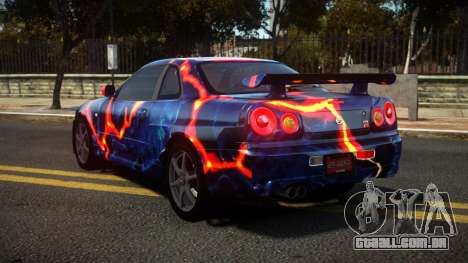 Nissan Skyline R34 Niohashi S10 para GTA 4