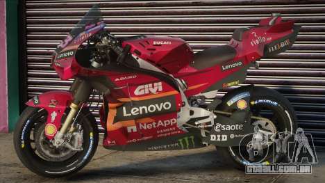 DUCATI Lenovo Team para GTA San Andreas