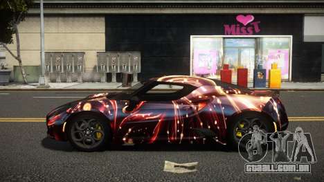 Alfa Romeo 4C Niroku S8 para GTA 4