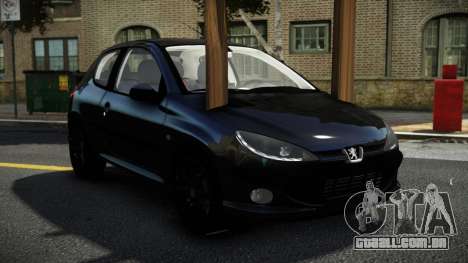 Peugeot 206 Fukav para GTA 4