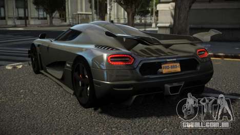 Koenigsegg Agera One Vugta para GTA 4