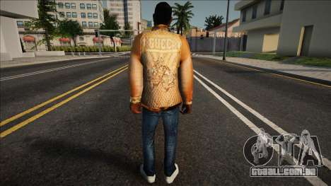 Gizzy em uma roupa Gucci para GTA San Andreas