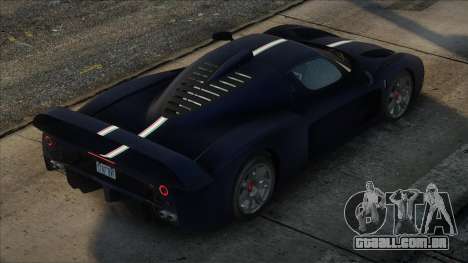 2004 Maserati MC12 Carbon Blu v1.1 para GTA San Andreas