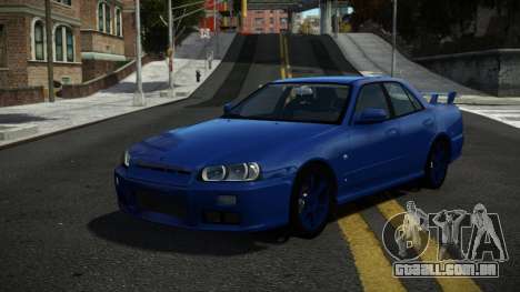 Nissan Skyline R34 Hefka para GTA 4