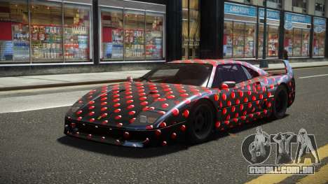 Ferrari F40 Thikorey S9 para GTA 4