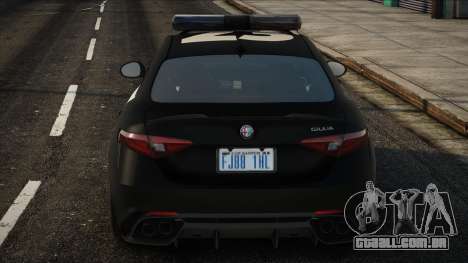 2017 Alfa Romeo Giulia Quadrifoglio - American P para GTA San Andreas