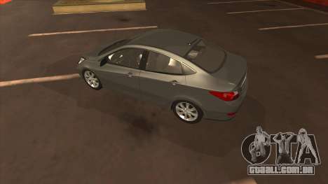 Hyundai Solaris (2011) para GTA San Andreas