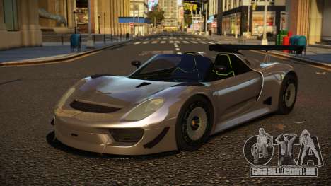 Porsche 918 Taflo para GTA 4