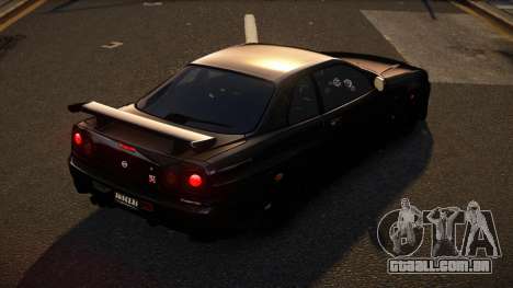 Nissan Skyline R34 Bedonga para GTA 4