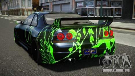 Nissan Skyline R33 Nebung S6 para GTA 4