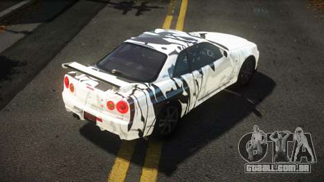 Nissan Skyline R34 Niohashi S14 para GTA 4