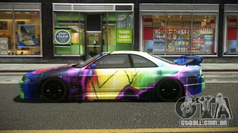 Nissan Skyline R33 Nebung S11 para GTA 4