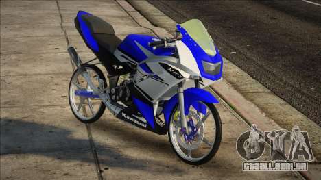 NINJA KAWASAKI RR SET INDO BIRU para GTA San Andreas