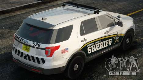 OCSO 2016 Ford Explorer para GTA San Andreas