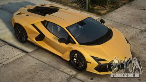 Lamborghini Revuelto 2024 Yellow para GTA San Andreas