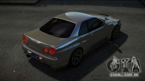 Nissan Skyline R34 Foraz para GTA 4