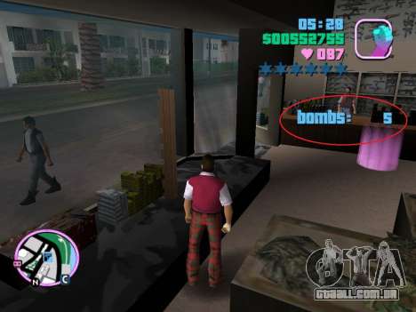 Bomba de Proximidade para GTA Vice City