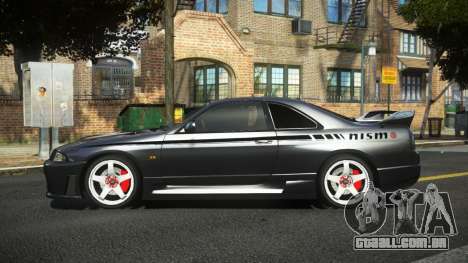 Nissan Skyline R33 Bolida para GTA 4