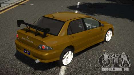 Mitsubishi Lancer Evo VII Dranfi para GTA 4