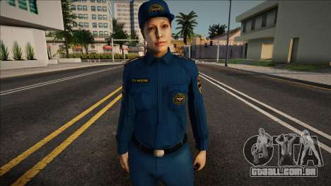 Menina do Ministério de Situações de Emergência para GTA San Andreas