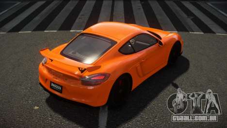Porsche Cayman GT4 Gikof para GTA 4