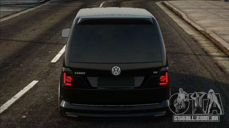 Volkswagen Caddy Black para GTA San Andreas