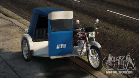 Honda TMX CG125 Tricycle para GTA San Andreas