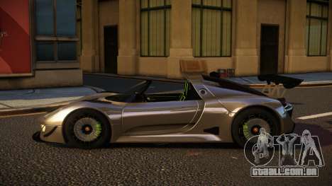 Porsche 918 Taflo para GTA 4