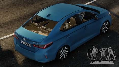 HONDA CITY 2021 para GTA San Andreas