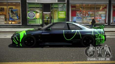 Nissan Skyline R33 Nebung S6 para GTA 4