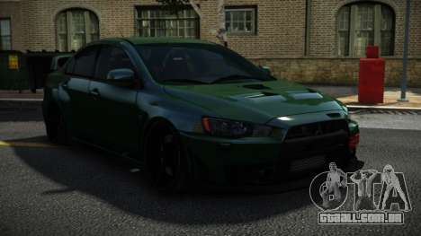 Mitsubishi Lancer Evo X Haneg para GTA 4