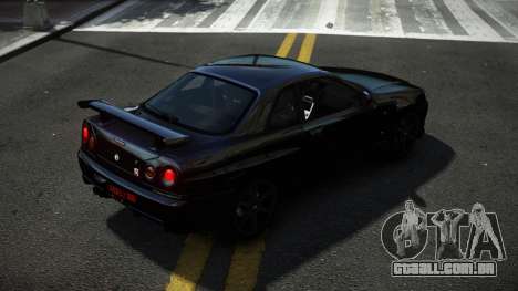 Nissan Skyline R34 Backil para GTA 4