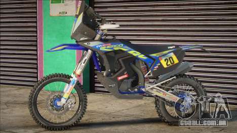 2022 Sherco 450 SEF Dakar Rally para GTA San Andreas