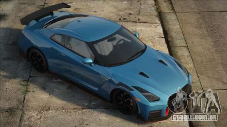 2021 Nissan GTR Blue para GTA San Andreas