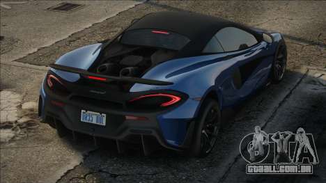 McLaren 600LT (SA light) para GTA San Andreas