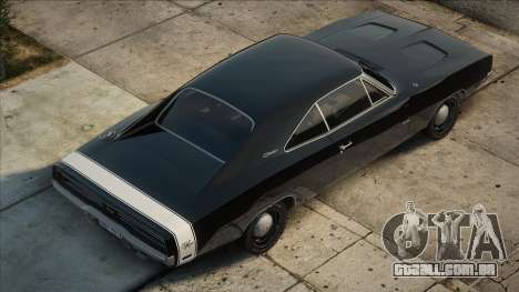 Dodge Charger RT Black para GTA San Andreas