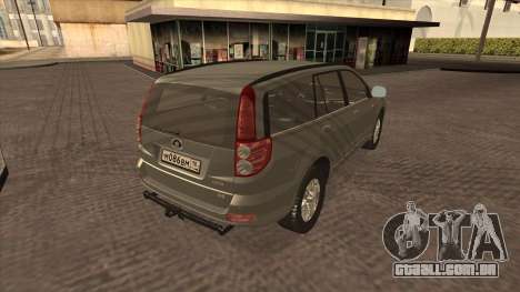 2010 Great Wall Hover (Haval) H5 para GTA San Andreas