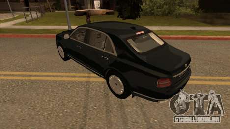 2019 Aurus Senat Sedan (S600) para GTA San Andreas