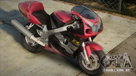 1997 Suzuki GSXR-750 SRAD White-Red para GTA San Andreas