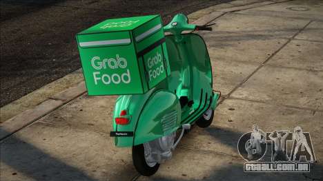 Vespa GrabFood Style para GTA San Andreas