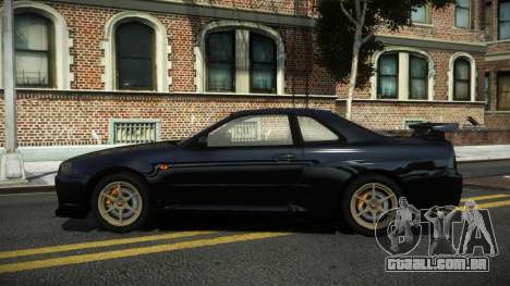 Nissan Skyline R34 Brahmo para GTA 4