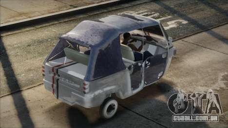 Tuktuk Piaggio Ape Calessino Taxi para GTA San Andreas