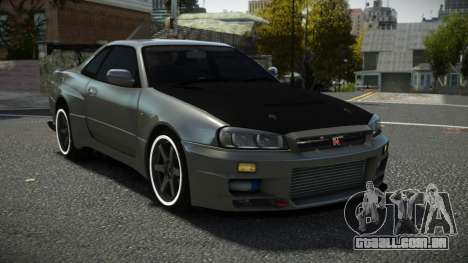 Nissan Skyline R34 Fasbo para GTA 4